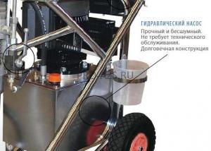 Гидропоршневой окрасочный аппарат безвоздушного распыления TAIVER HTP - 15000