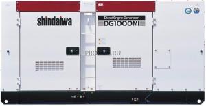 Генератор с дизельным двигателем Shindaiwa DG1000MI-400