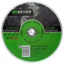 Отрезной диск DEBEVER А40S BF41 230х2,5х22,23 Нерж.