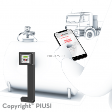 Piusi Self Service 100 B.Smart 220 V - Программируемая колонка для дизельного топлива , 10 пользователей