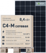 Сетевая солнечная электростанция С4-М