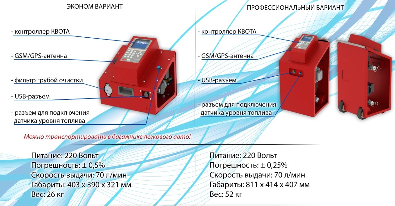 ⛽️ Тарировочные станции Гарвекс С точностью выдачи топлива 0.25%,  Профессиональный вариант | Оборудования для АЗС