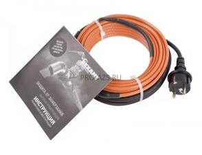 Греющий саморегулирующийся кабель (комплект в трубу) Rexant ECO Line 10HTM2-CT (2м/20Вт) {51-0601}