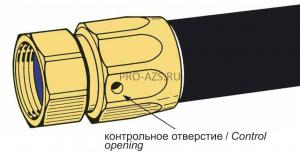 Фитинг с внешней резьбой Elaflex M16-30-LPG