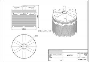 Минизаправка MGS-V БелАк для ДТ на 8000 л., электронасос 220В - 56 л/мин, 4 м шланг, счетчик, фильтр