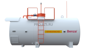 Ведомственная АЗС "Бизнес моноблок" 10 куб.м