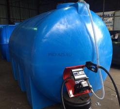 Мини АЗС G 3000 л . Jyb 60 , 220 V, 4м шланг, с счетчиком , фильтр