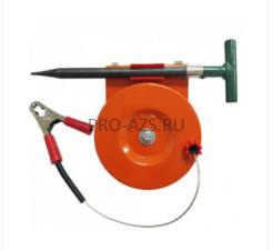 Клещи для системы заземления с штырем , по правилам ППБО