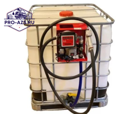 Еврокуб с оборудованием EvroPro Frame 60 л/мин 220 В — дизельный комплект | ProAzs