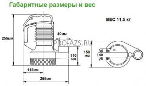 Погружной дренажный насос Zenit DR BLUE 40/2/G32V AOBM/50