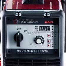 Сварочный полуавтомат инверторный многофункциональный с синергетическим управлением Flama MULTIMIG 500F SYN
