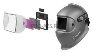 Сварочная маска с автоматическим светофильтром Optrel e650 black uncoated